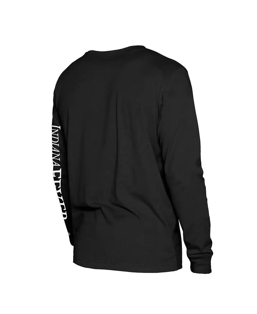 商品New Era|Men's Black Indiana Fever Old School Sport Long Sleeve T-Shirt,价格¥334,第2张图片详细描述