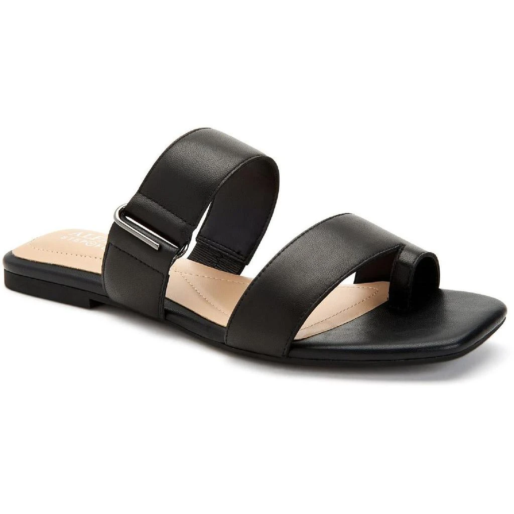 商品Alfani|Alfani Womens Baclinii Toe Loop Slip On Slides,价格¥54,第3张图片详细描述