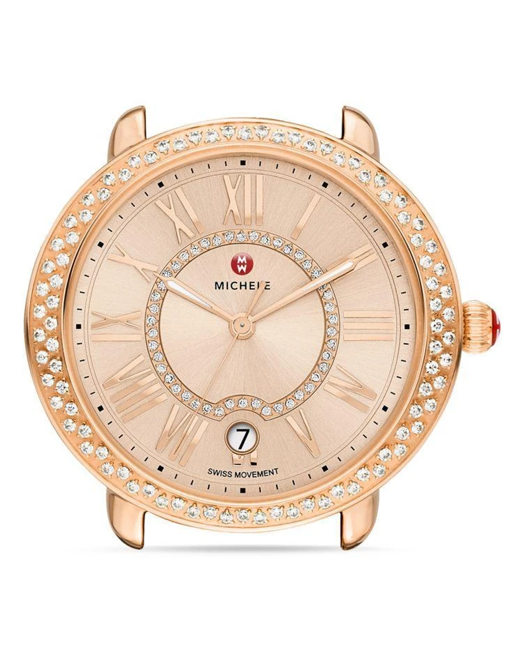 商品Michele|Serein 16 Diamond Dial Watch Head, 34mm,价格¥12320,第1张图片