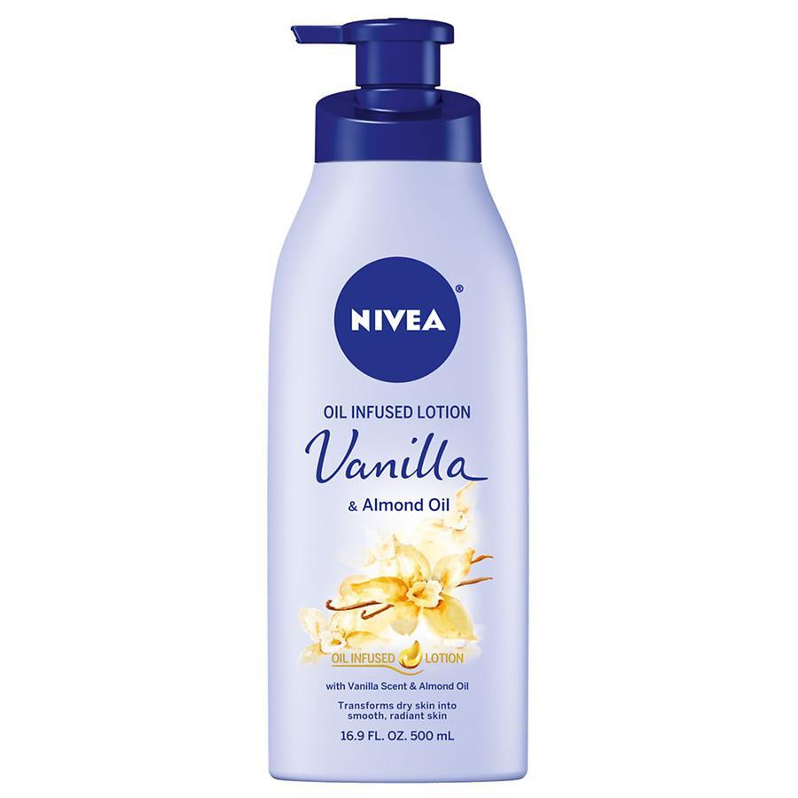 商品Nivea|Vanilla and Almond Oil Infused Body Lotion Vanilla & Almond Oil,价格¥59,第1张图片