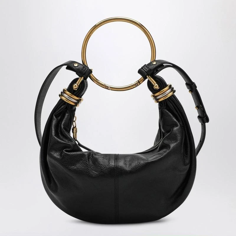 商品Chloé|Small Bracelet Hobo bag black,价格¥17887,第3张图片详细描述