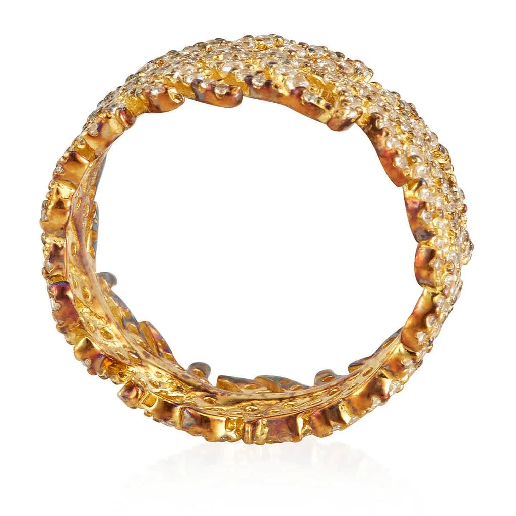 商品apm Monaco|APM Monaco Dreamcatcher Leaf Ring, Brand Size 54,价格¥394,第3张图片详细描述
