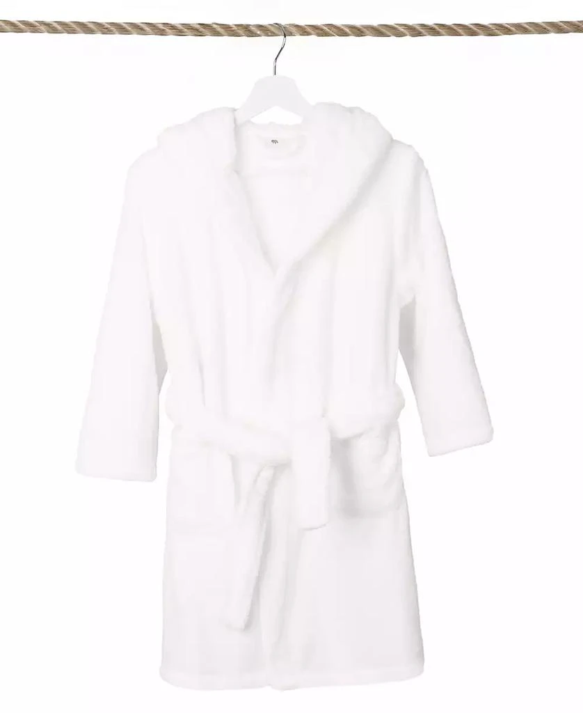 商品Linum Home Textiles|Kids Super Plush Double Brushed Hooded Polyester Bathrobe,价格¥314,第2张图片详细描述