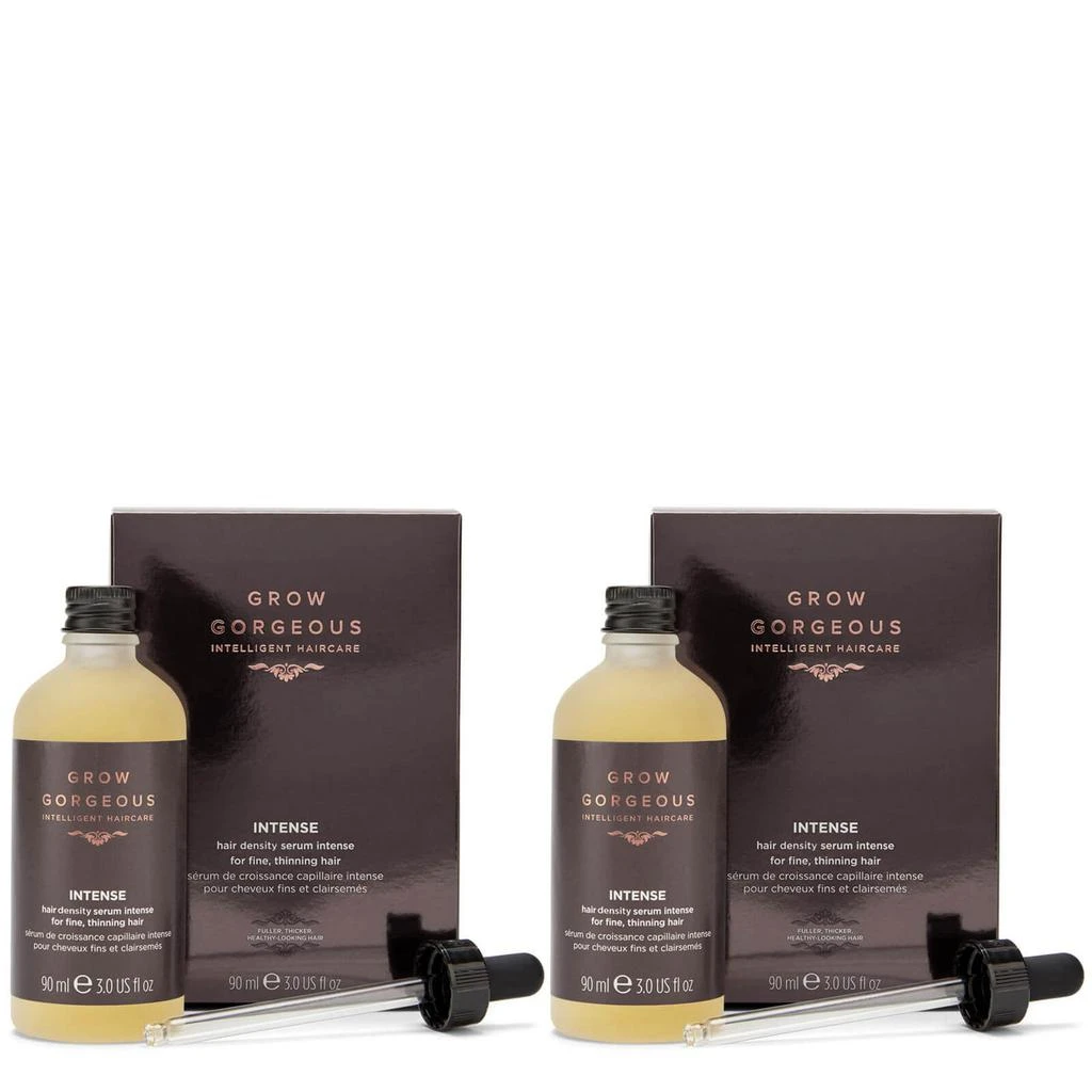 商品Grow Gorgeous|Supersize Hair Density Serum Intense Duo 2 x 90ml (Worth $132.00),价格¥595,第1张图片