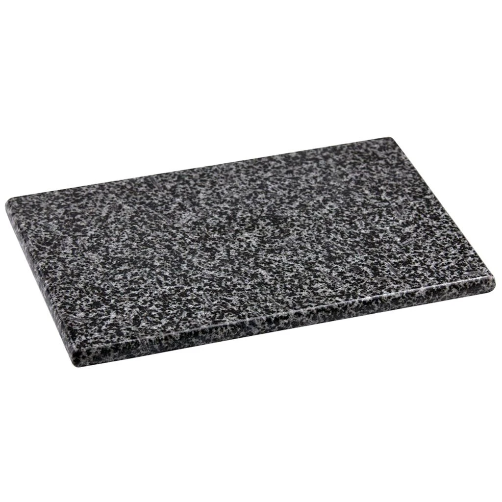 商品Home Basics|Home Basics 8" x 12" Granite Cutting Board, Black,价格¥150,第1张图片