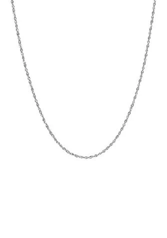 商品Belk & Co.|14K White Gold 1.15mm Perfectina Solid Chain,价格¥2545,第1张图片详细描述