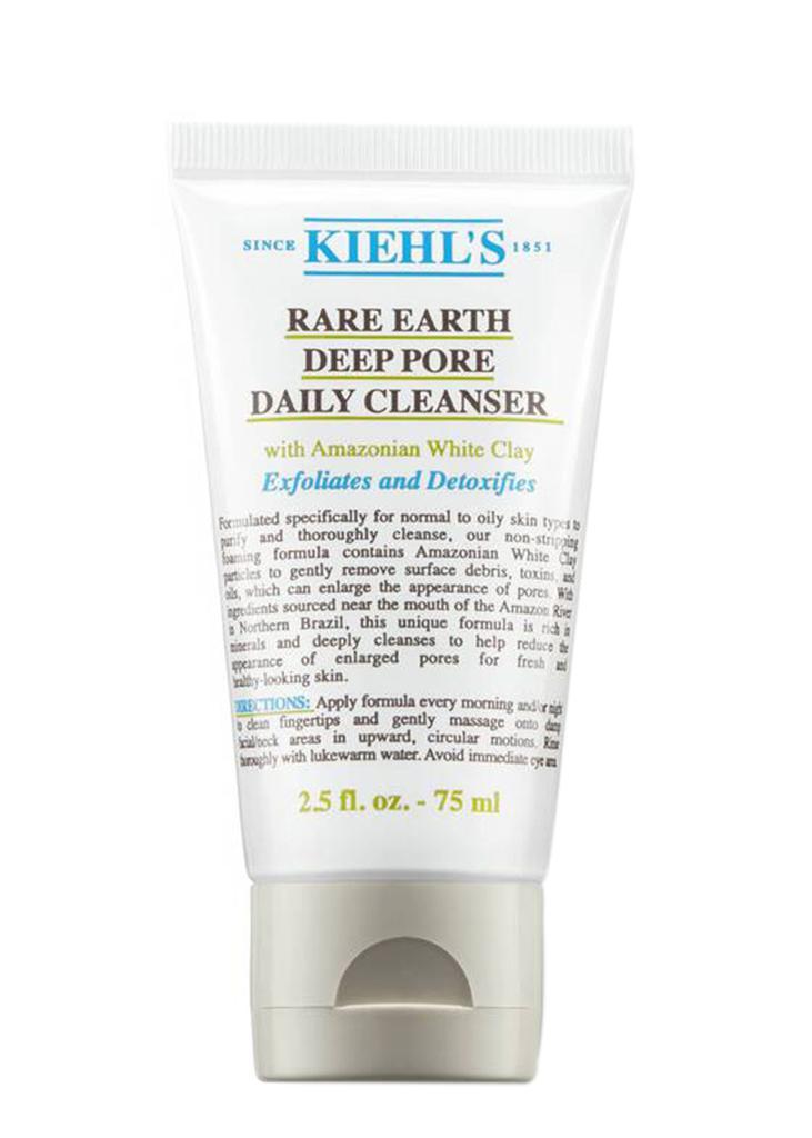 商品Kiehl's|Rare Earth Deep Pore Daily Cleanser 75ml,价格¥117,第1张图片