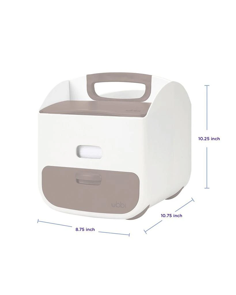 Diaper Storage Caddy & Changing Mat 商品