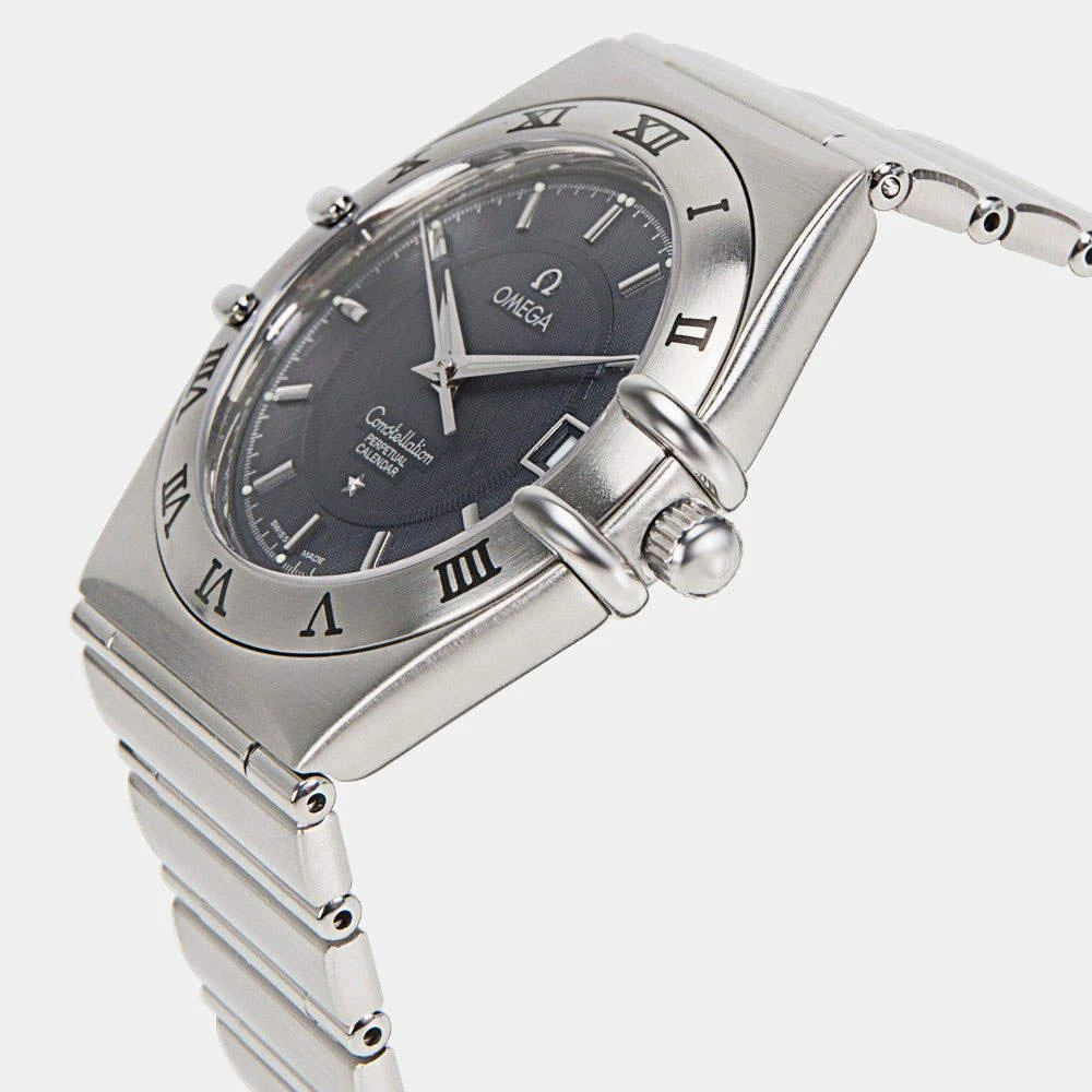 商品[二手商品] Omega|Omega Black Stainless Steel Constellation 1552.40 Men's Wristwatch 35 MM,价格¥15621,第2张图片详细描述