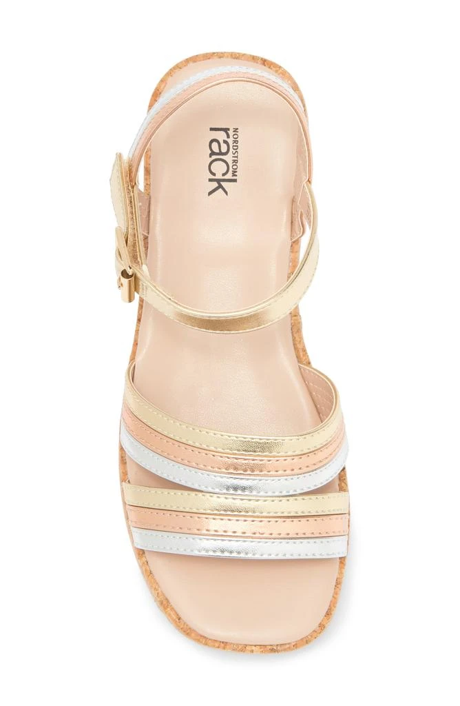 商品Nordstrom|Kids' Katherine Cork Platform Sandal,价格¥163,第5张图片详细描述