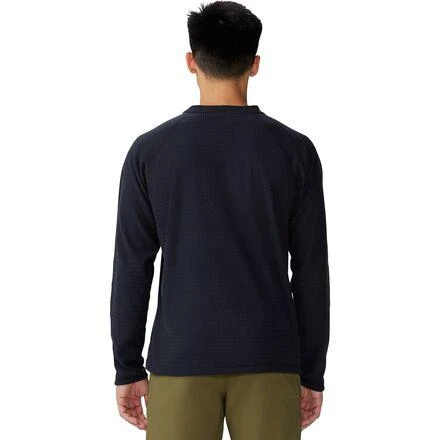 商品Mountain Hardwear|Summit Grid Long-Sleeve Crew - Men's,价格¥405,第5张图片详细描述