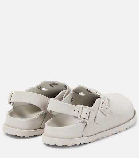 商品Birkenstock|Tokio绒面革露跟木底鞋,价格¥3680,第3张图片详细描述