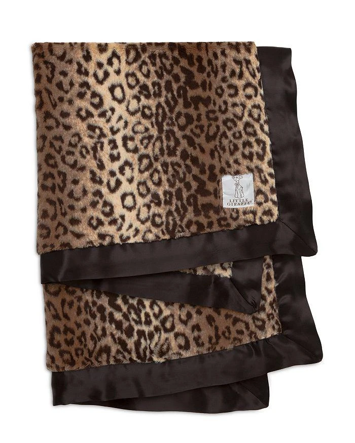 商品Little Giraffe|Luxe™ Faux Fur Leopard Blanket - Baby,价格¥734,第1张图片