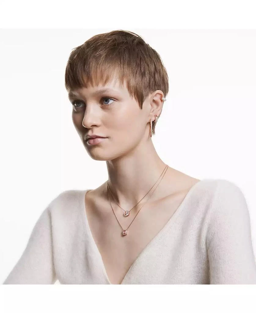 商品Swarovski|Stone Hoop Earrings,价格¥1119,第4张图片详细描述