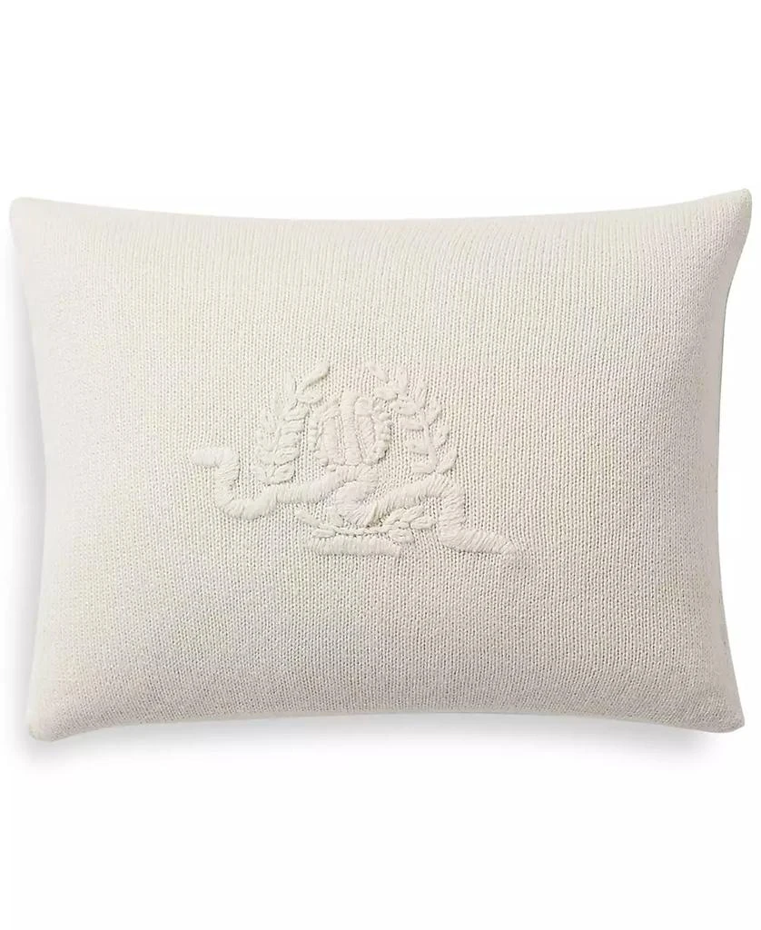 商品Ralph Lauren|Lara Knit Decorative Pillow, 15" x 20",价格¥803,第1张图片