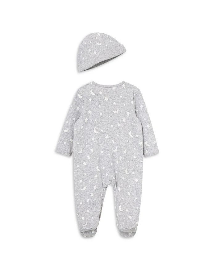 商品Little Me|Unisex Moon & Stars Footie & Hat Set - Baby,价格¥113,第2张图片详细描述