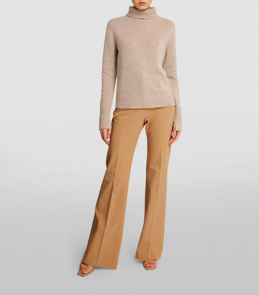 Melange Gabardine Stretch Tafira Trousers商品第2张图片规格展示