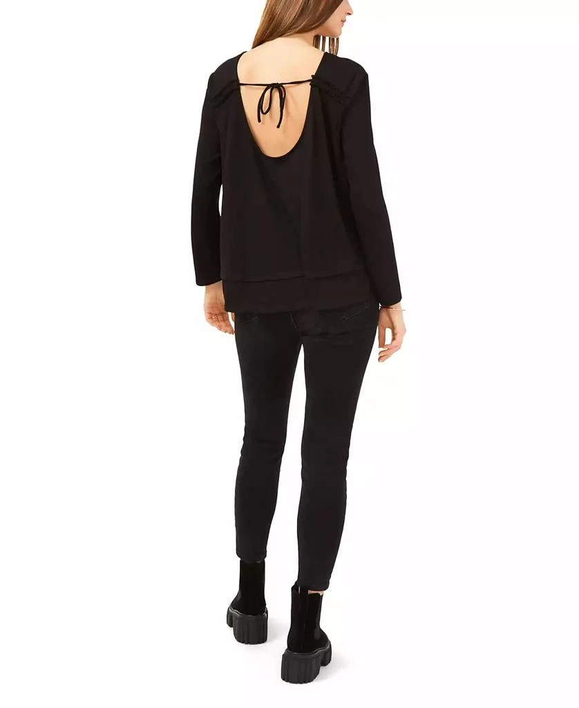 商品1. State|Women's Long Sleeve Tie Back Cozy Knit Top,价格¥359,第2张图片详细描述