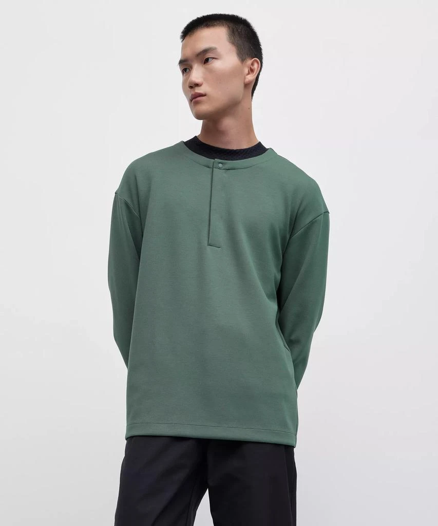 商品Lululemon|Softstreme Oversized-Fit Long-Sleeve Henley,价格¥492,第3张图片详细描述