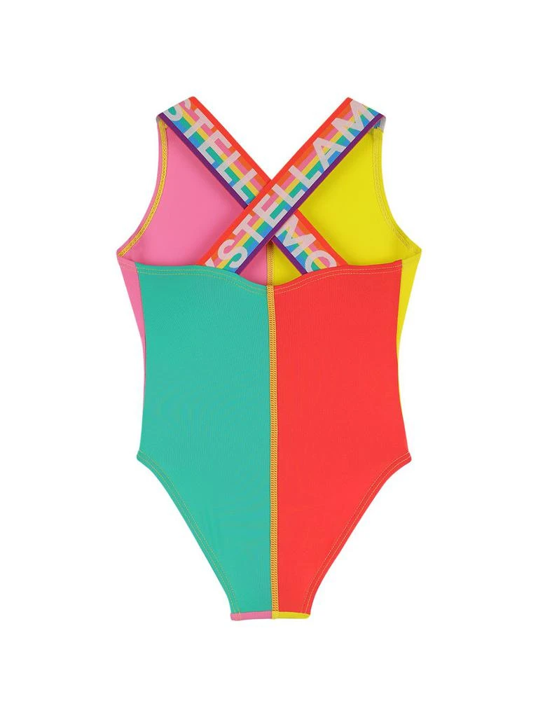 商品Stella McCartney|Color Block Lycra One Piece Swimsuit,价格¥459,第3张图片详细描述