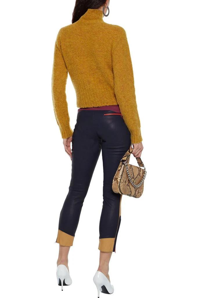 商品Isabel Marant|Happy cropped color-block leather skinny pants,价格¥7073,第3张图片详细描述