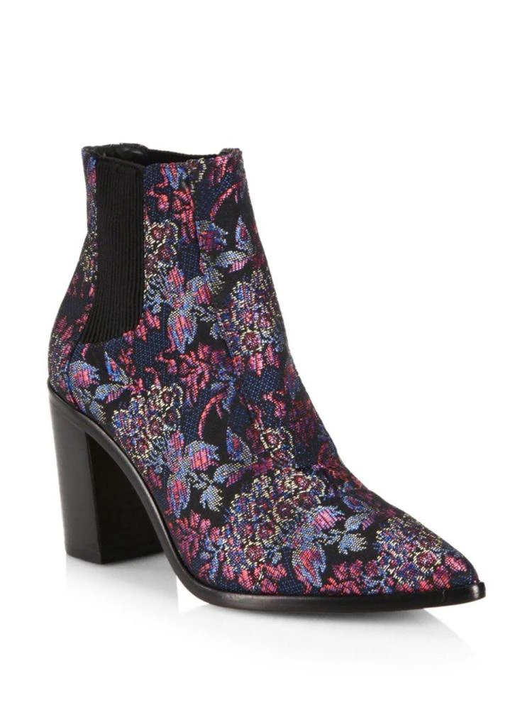 商品Schutz|Printed Block Heel Booties,价格¥750,第1张图片