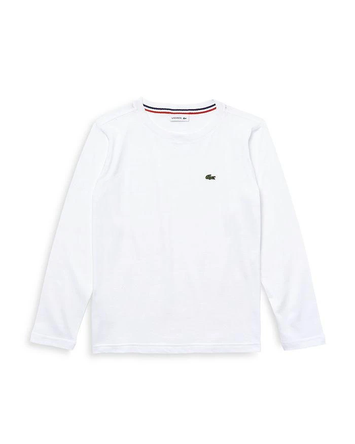 商品Lacoste|Boys' Cotton Long Sleeved Tee - Little Kid, Big Kid,价格¥300,第1张图片