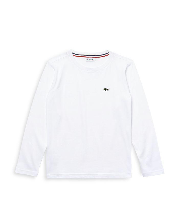 商品Lacoste|Boys' Cotton Long Sleeved Tee - Little Kid, Big Kid,价格¥294,第3张图片详细描述