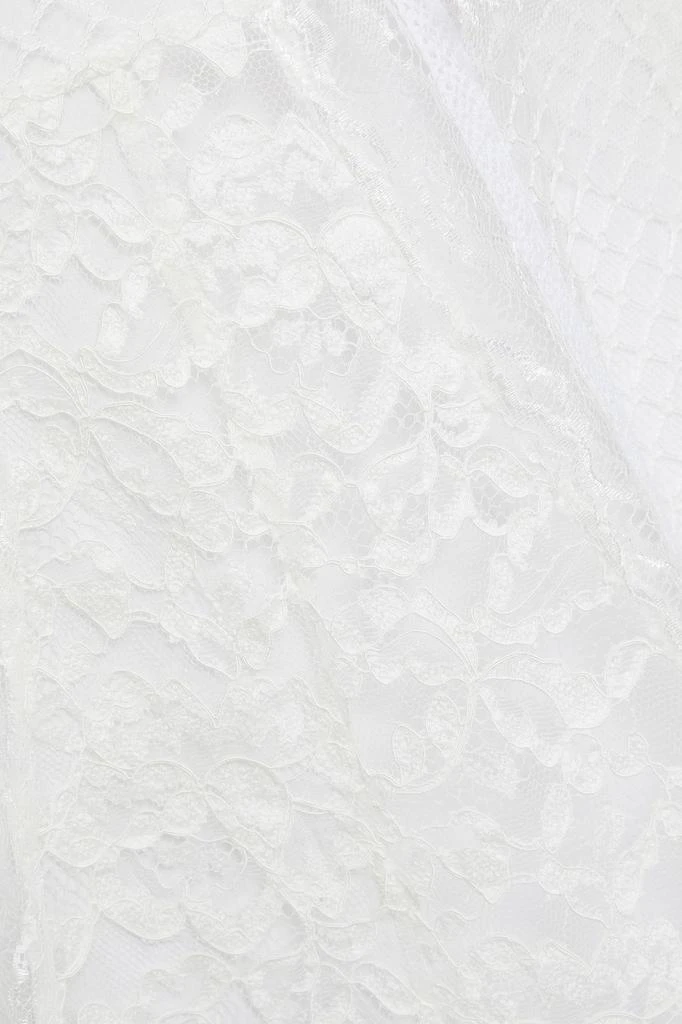 商品IRO|Fergus ruffled cotton-blend lace and point d'esprit mini dress,价格¥1336,第4张图片详细描述