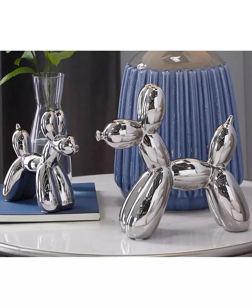 Contemporary Dog Sculpture, Set of 2 商品