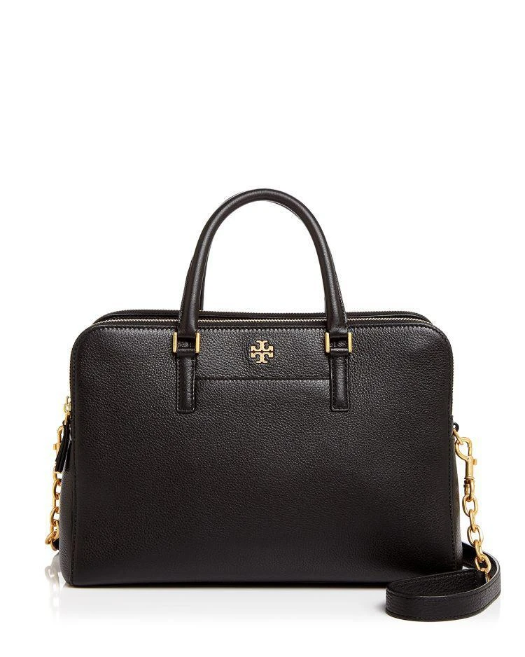 商品Tory Burch|Georgia Double Zip Pebbled Leather Satchel  ,价格¥2922,第1张图片