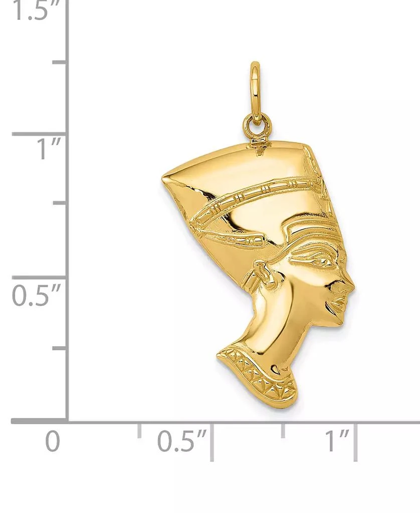 商品Macy's|Nefertiti Charm Pendant in 14k Yellow Gold,价格¥2394,第3张图片详细描述