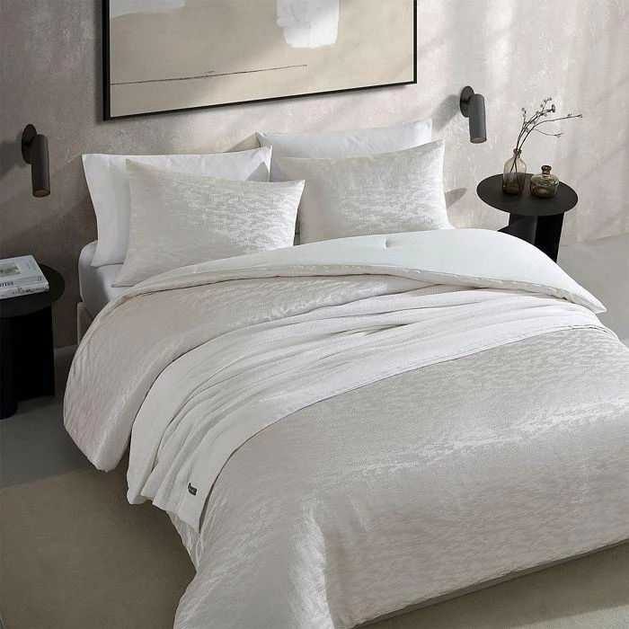 商品Vera Wang|Illusion Textured 3 Piece Duvet Cover Set, King,价格¥1851,第1张图片详细描述