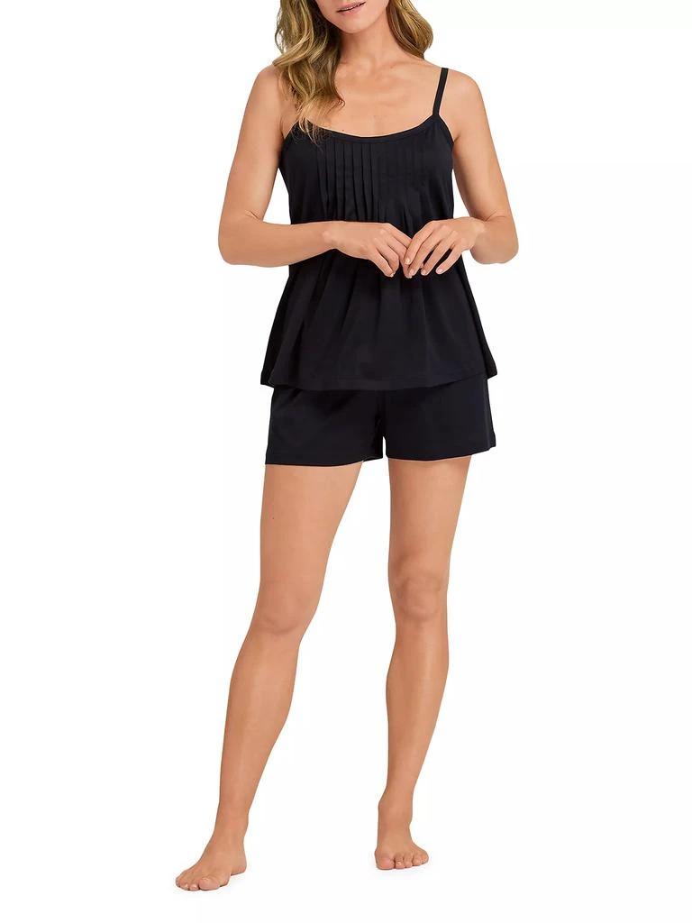 商品Hanro|Two-Piece Juliet Short Pajama Set,价格¥1376,第2张图片详细描述