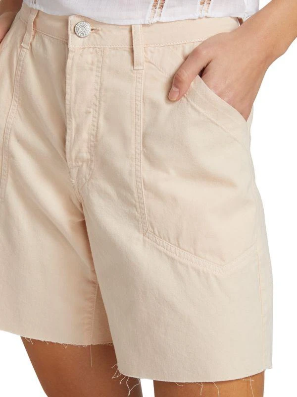 商品FRAME|Slouch Pocket Denim Shorts,价格¥315,第4张图片详细描述