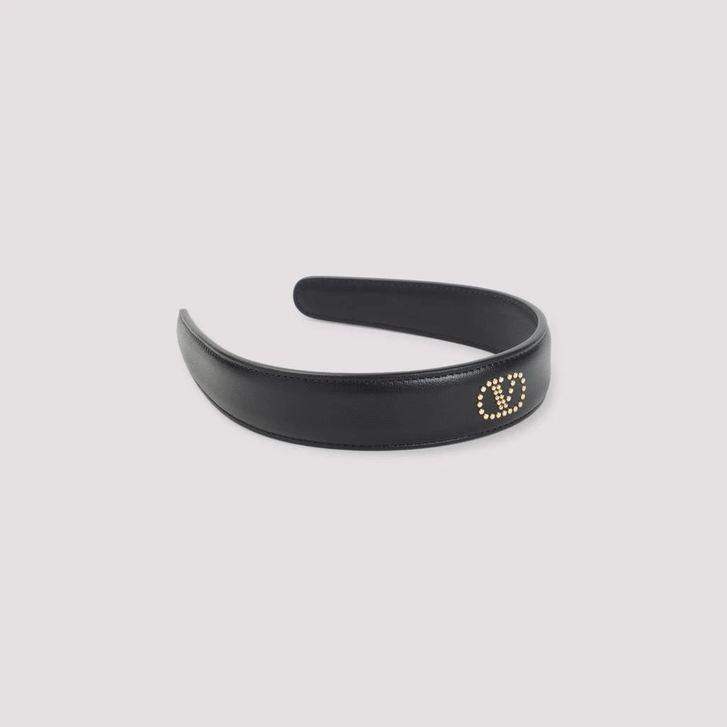 商品Valentino|Leather Black Hair Band,价格¥3521,第2张图片详细描述