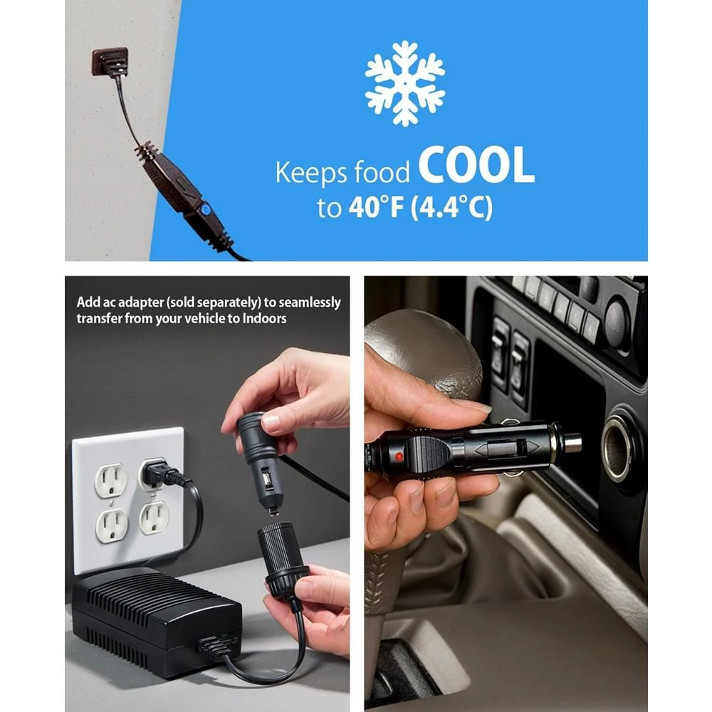 Traveller III P9 Thermoelectric Iceless 12V Cooler or Warmer, 9.8 Quart 商品
