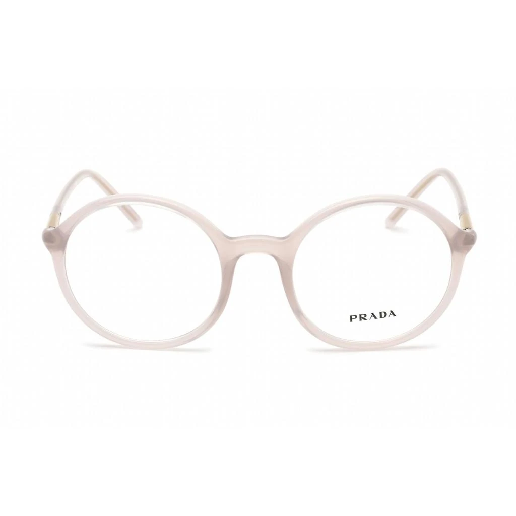 商品Prada|Prada Unisex Eyeglasses - Transparent Grey Plastic Round Shape Frame | 0PR 09WV TWH1O1,价格¥670,第2张图片详细描述