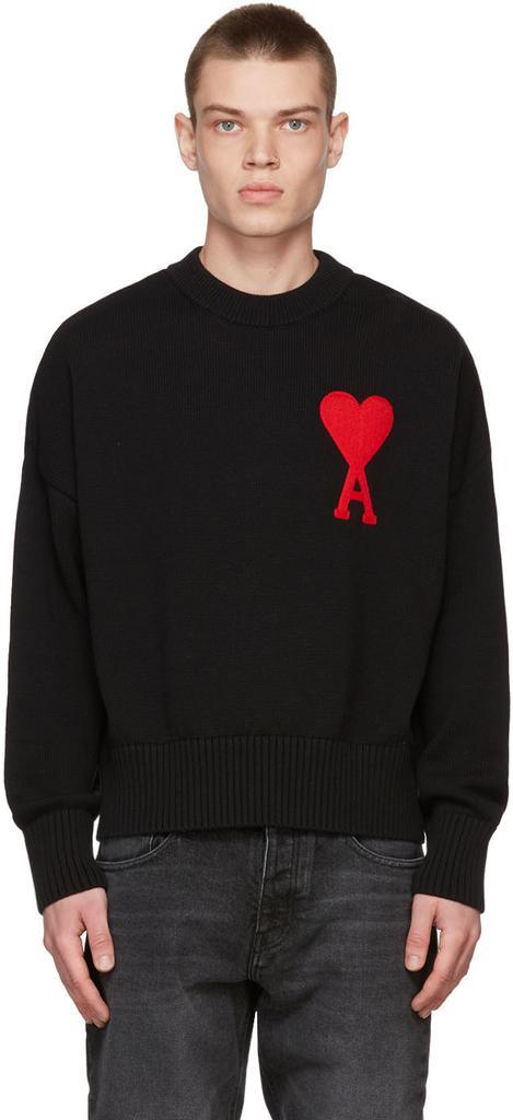 商品AMI| Oversize Ami de Cœur 圆领毛衣,价格¥3818,第1张图片