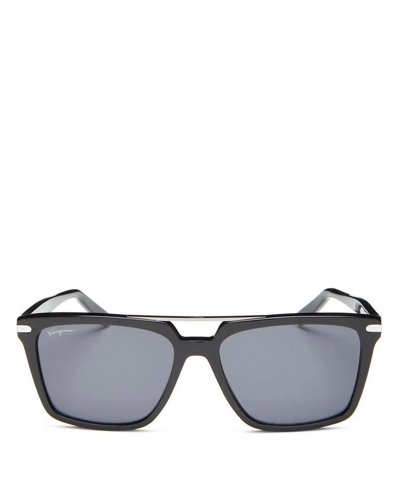 商品Salvatore Ferragamo|Salvatore  Square Sunglasses, 57mm,价格¥2458,第1张图片