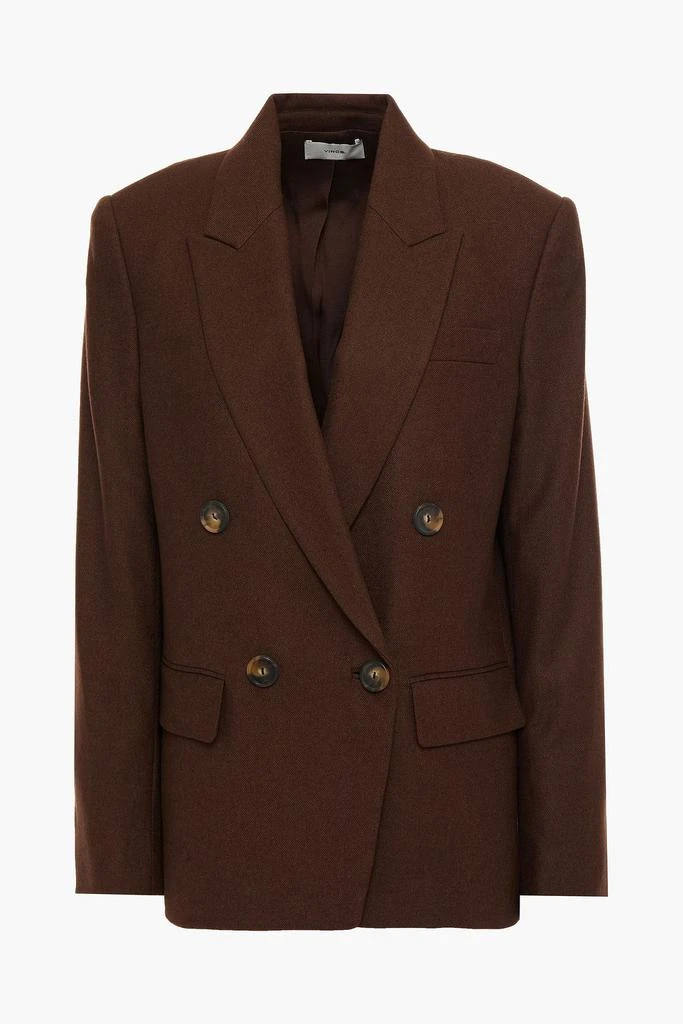 商品Vince|Double-breasted twill blazer,价格¥2483,第3张图片详细描述