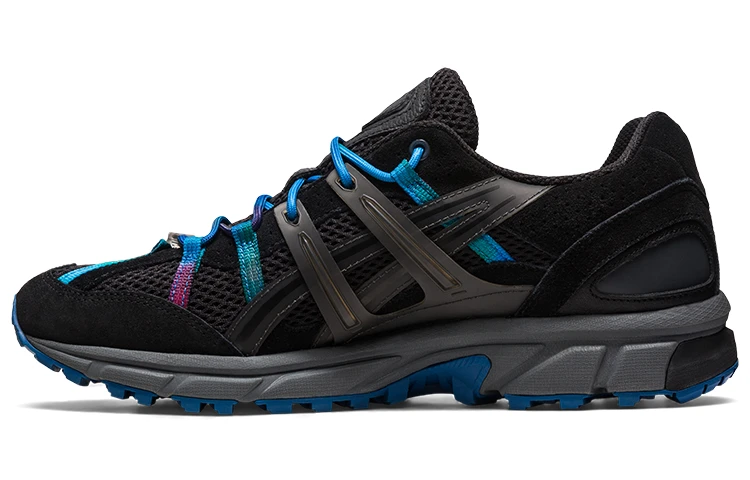 商品[国内直发] Asics|A.P.C x   Gel-Sonoma 15-50 系带防滑耐磨 低帮跑步鞋 男款 黑蓝色,价格¥1192,第1张图片