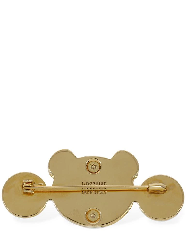 商品Moschino|Teddy Bear Faux Pearl Brooch,价格¥1132,第2张图片详细描述