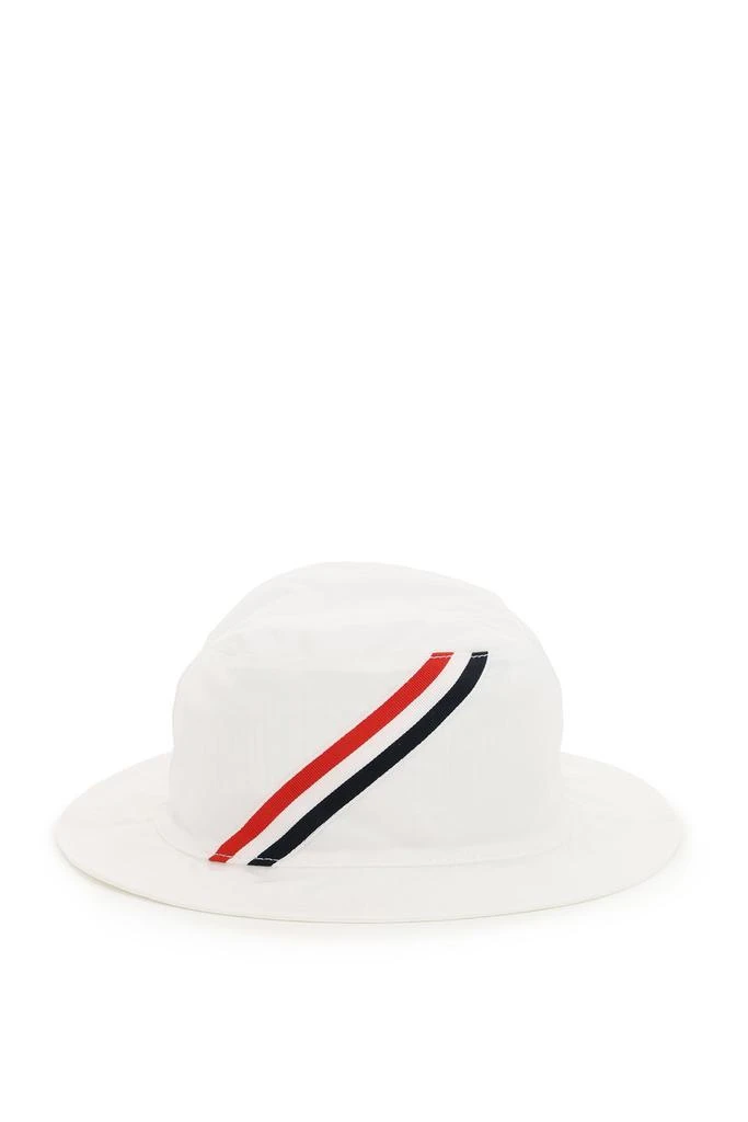 商品Thom Browne|Thom Browne RWB Stripe Detail Bucket Hat,价格¥2773,第3张图片详细描述