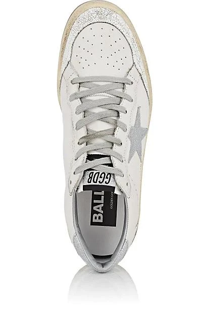 商品Golden Goose|Women's Ball Star Leather Sneakers,价格¥1796,第4张图片详细描述