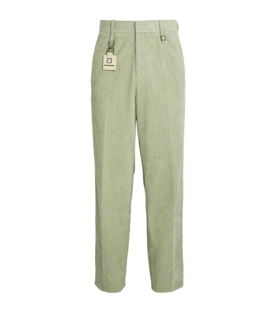 商品Wooyoungmi|Corduroy Wide-Leg Carpenter Trousers,价格¥2472,第1张图片