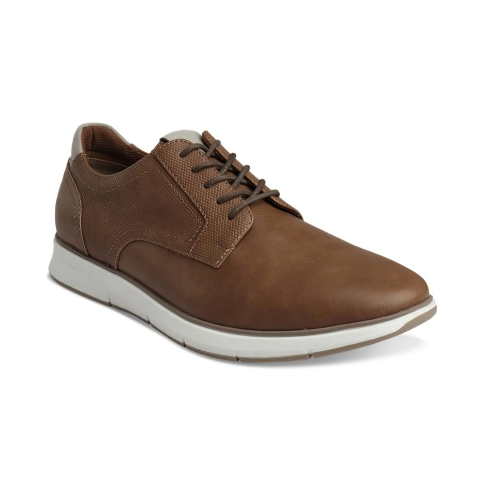 商品Alfani|Men's Faux-Leather Lace-Up Sneakers, Created for Macy's,价格¥361,第1张图片