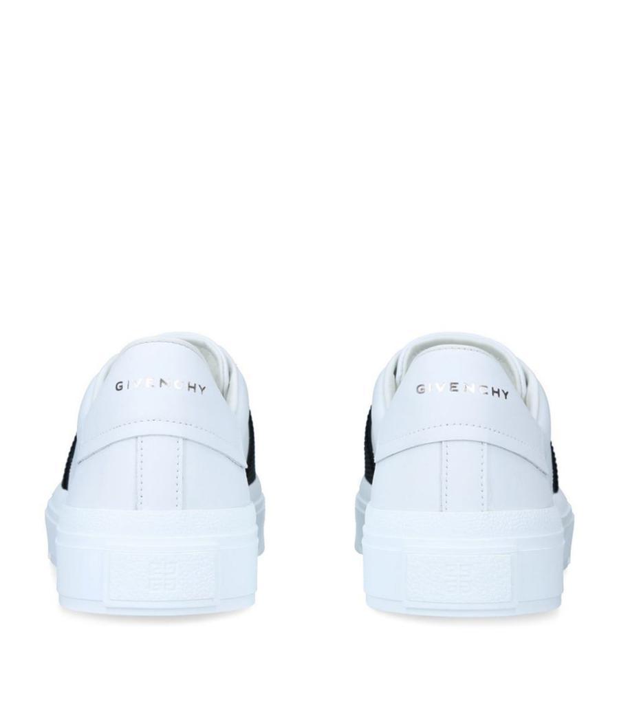 商品Givenchy|Leather City Court Slip-On Sneakers,价格¥4218,第4张图片详细描述