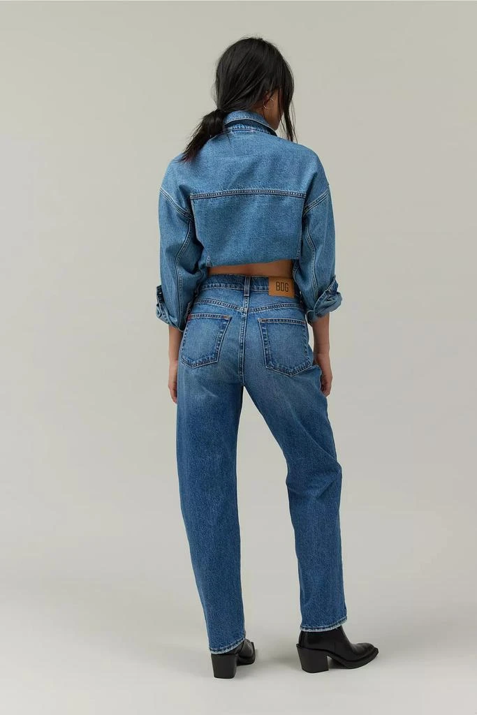 商品BDG|BDG High-Waisted Straight-Leg Cowboy Jean,价格¥315,第4张图片详细描述