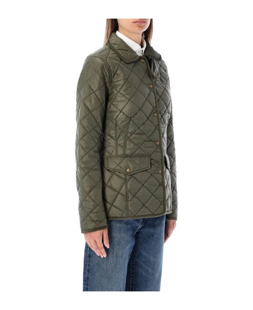 商品Ralph Lauren|Logo-embroidered Buttoned Quilted Jacket Polo Ralph Lauren,价格¥2479,第3张图片详细描述